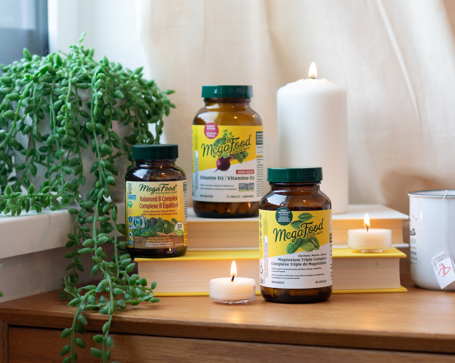 MegaFood's Balanced B Complex, Vitamin D3 and Magnesium Triple Complex