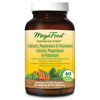 Calcium, magnésium et potassium