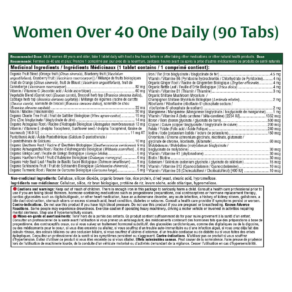 Women Over 40 One Daily (90 Tablets) + Women Over 40 One Daily (90 Tablets)