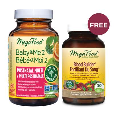 Bébé et moi post-natal avec BONUS Blood Builder