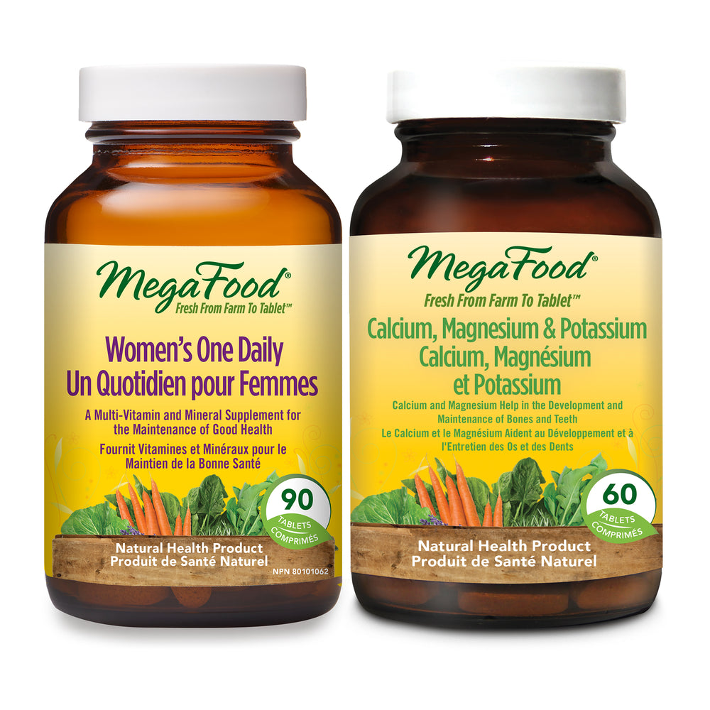Women’s One Daily (90 Tablets) + Calcium, Magnesium & Potassium (60 Tablets)