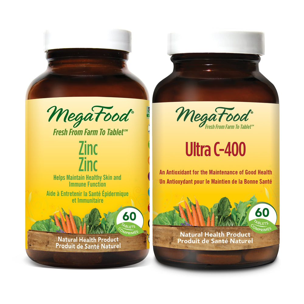Zinc (60 Tablets) + Ultra C-400 (60 Tablets)
