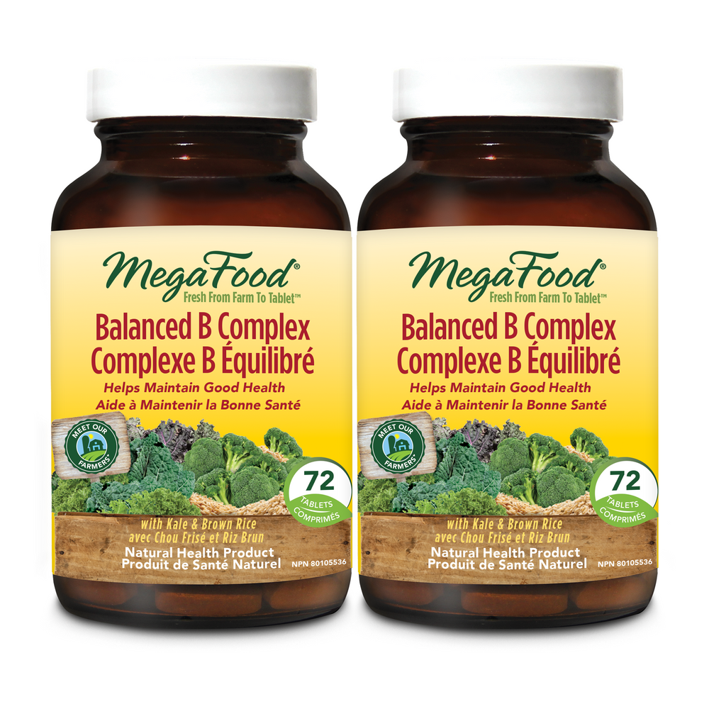 Balanced B Complex (72 Tablets) + Balanced B Complex (72 Tablets)