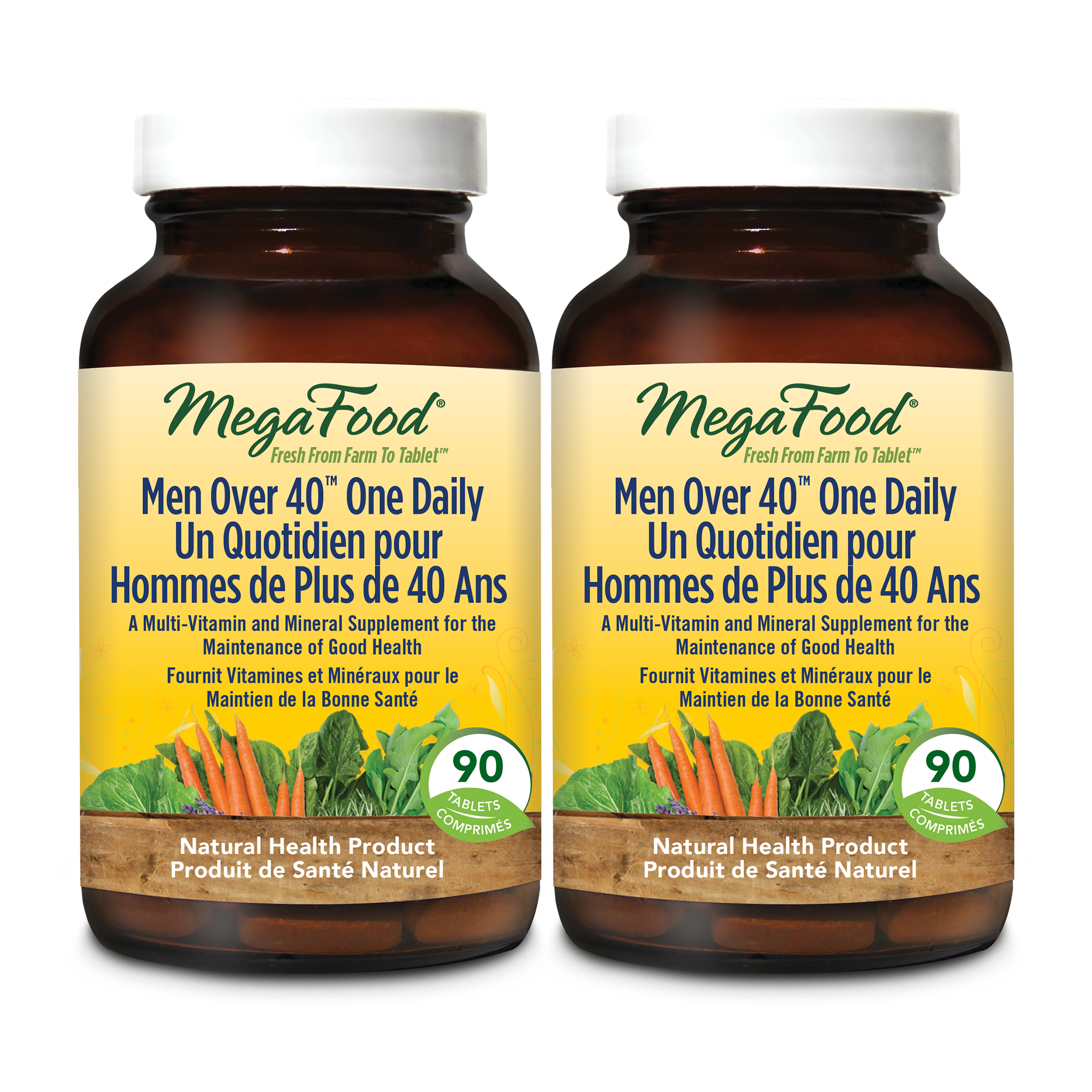 Men Over 40 One Daily (90 Tablets) + Men Over 40 One Daily (90 Tablets)