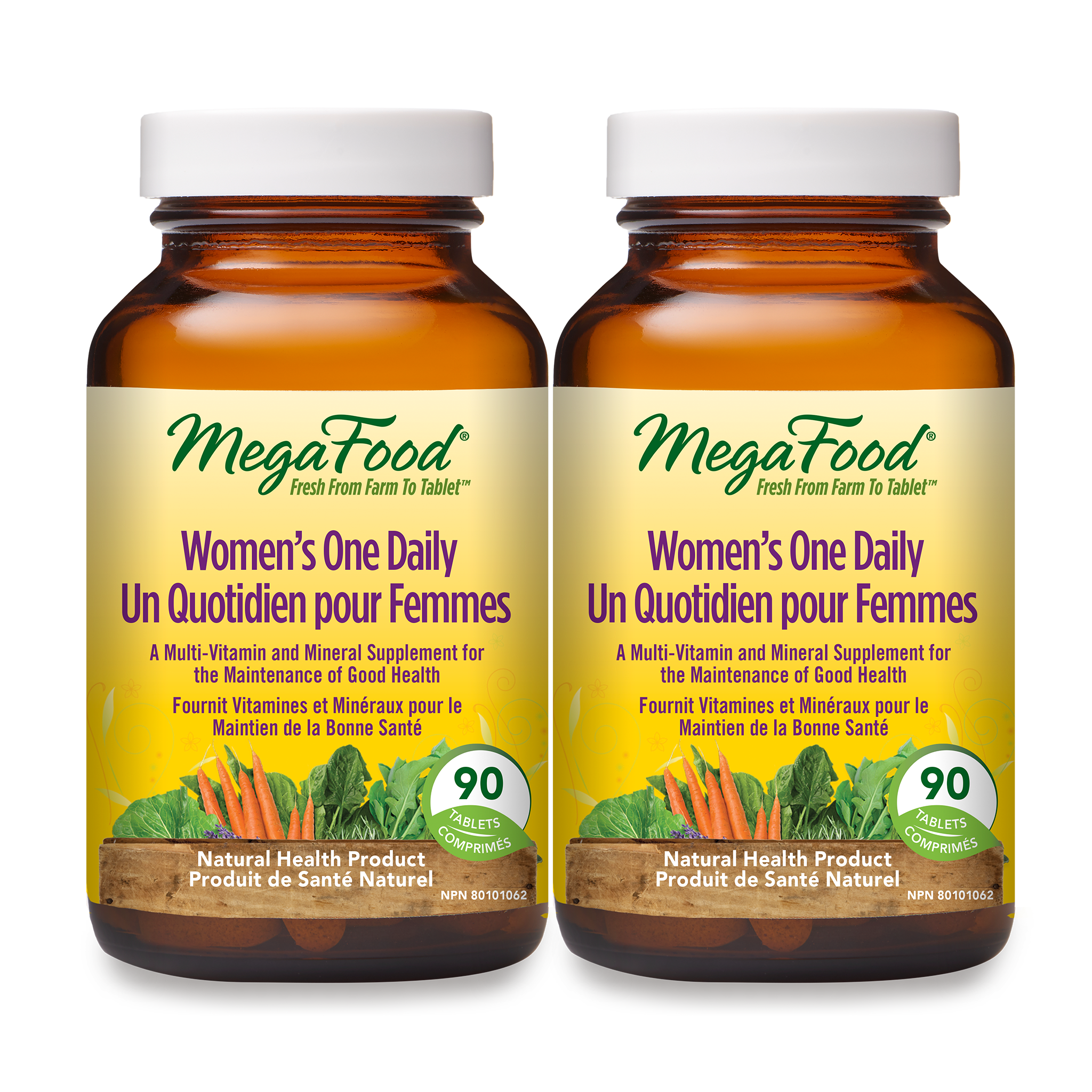 Women's One Daily (90 Tablets) + Women's One Daily (90 Tablets)