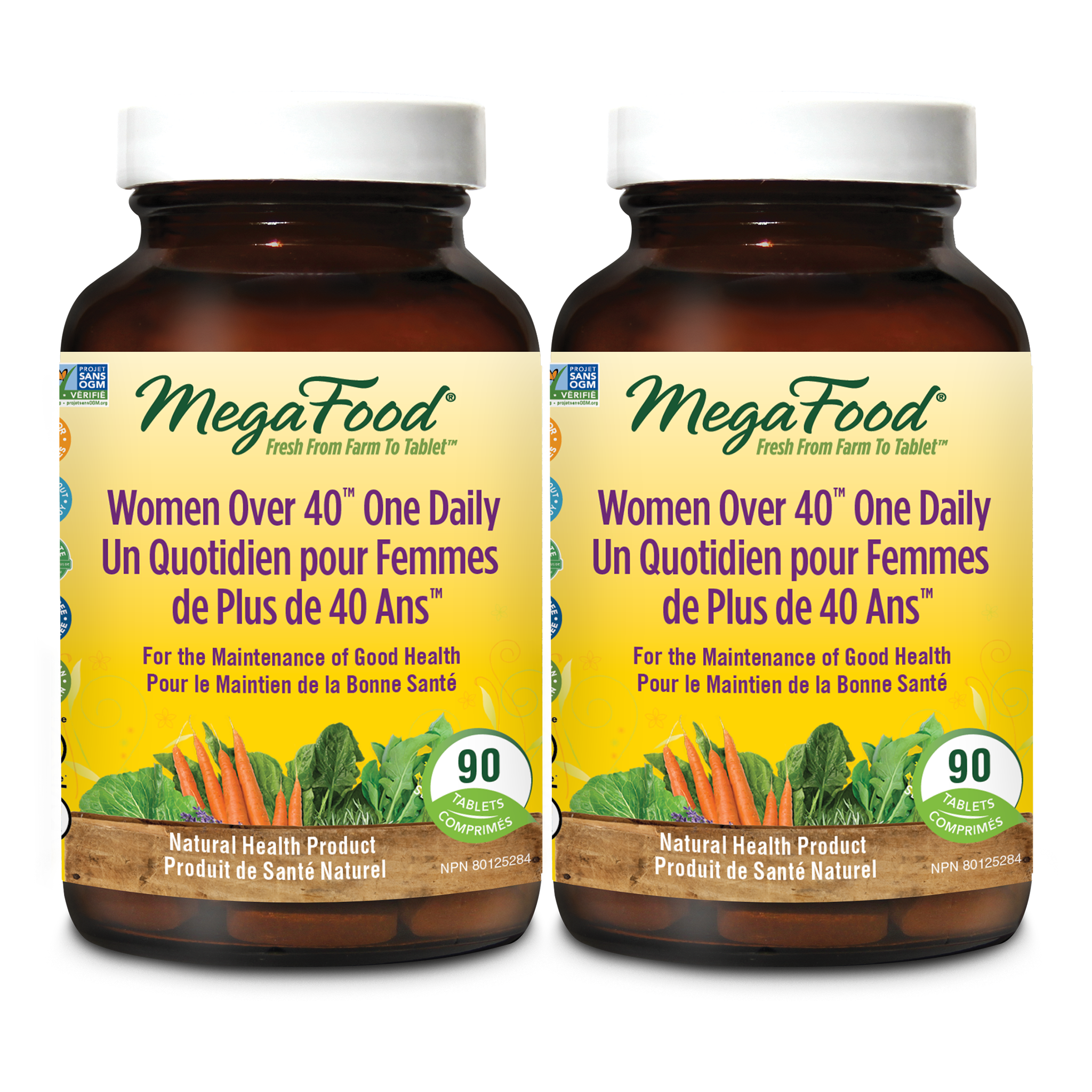Women Over 40 One Daily (90 Tablets) + Women Over 40 One Daily (90 Tablets)
