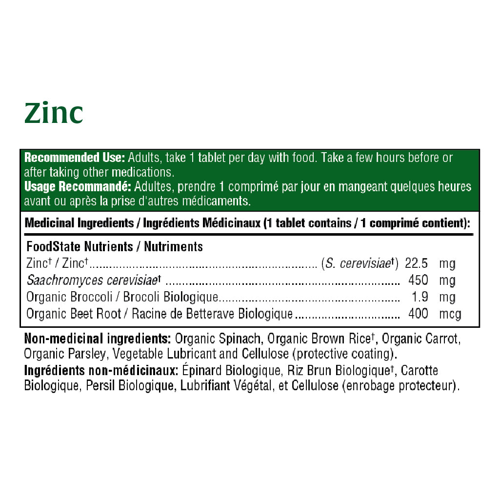 Vitamine D3 (72 comprimés) + Zinc (60 comprimés)