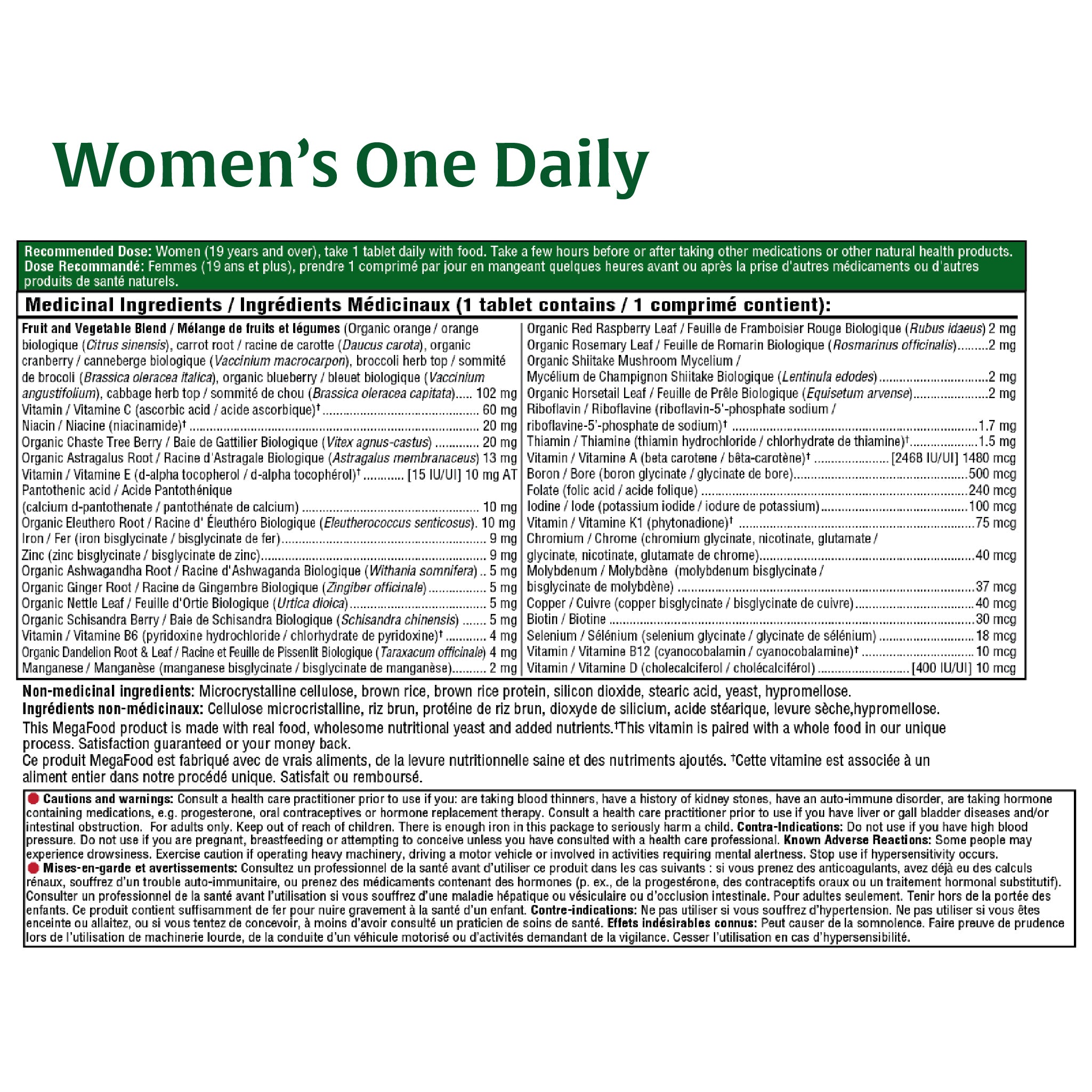 Men’s One Daily (72 Tablets) + Women's One Daily (72 Tablets)