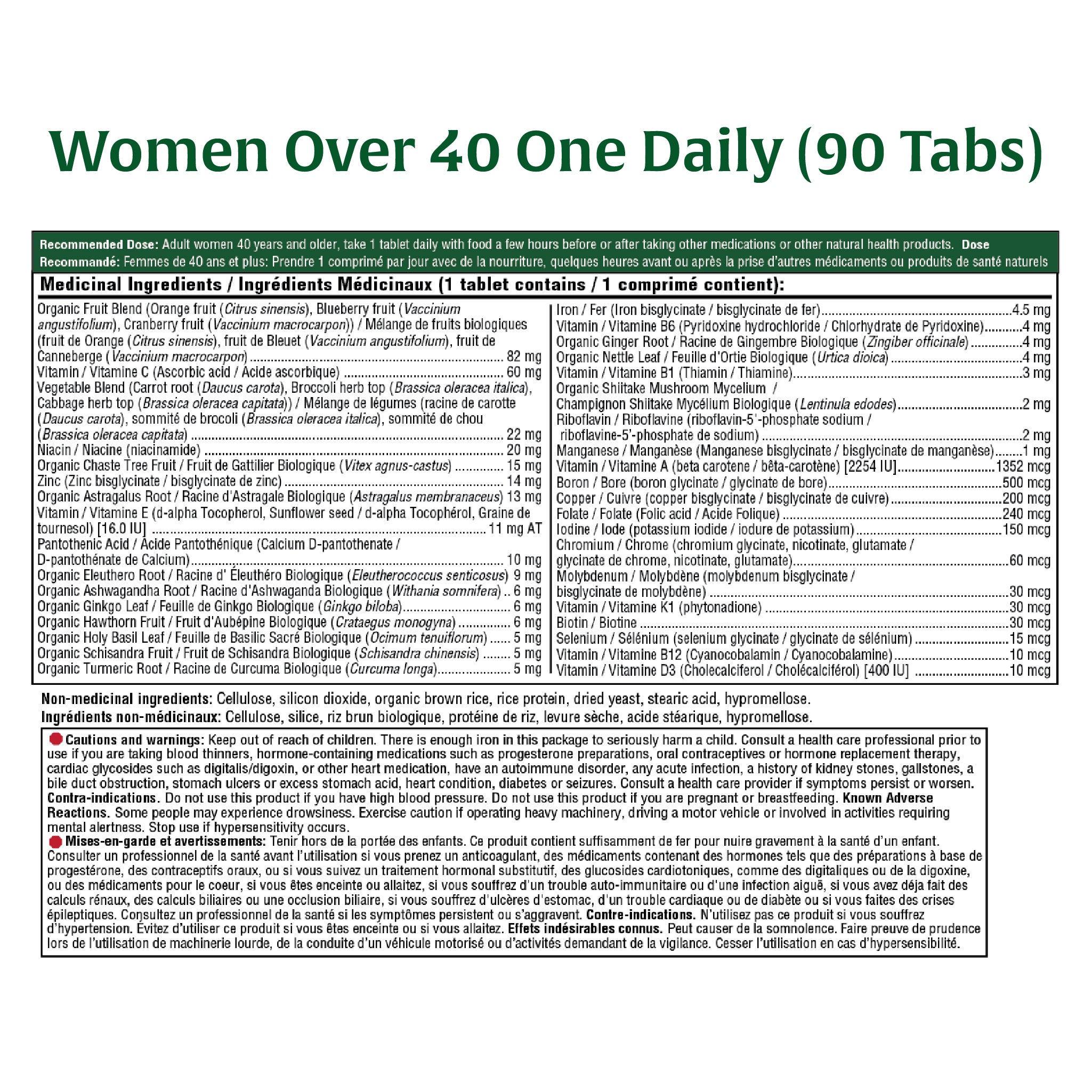 Women Over 40 One Daily (90 Tablets) + Women Over 40 One Daily (90 Tablets)